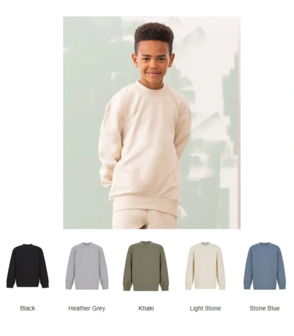 SF SM530 Kids Sustainable Fashion Sweatshirt